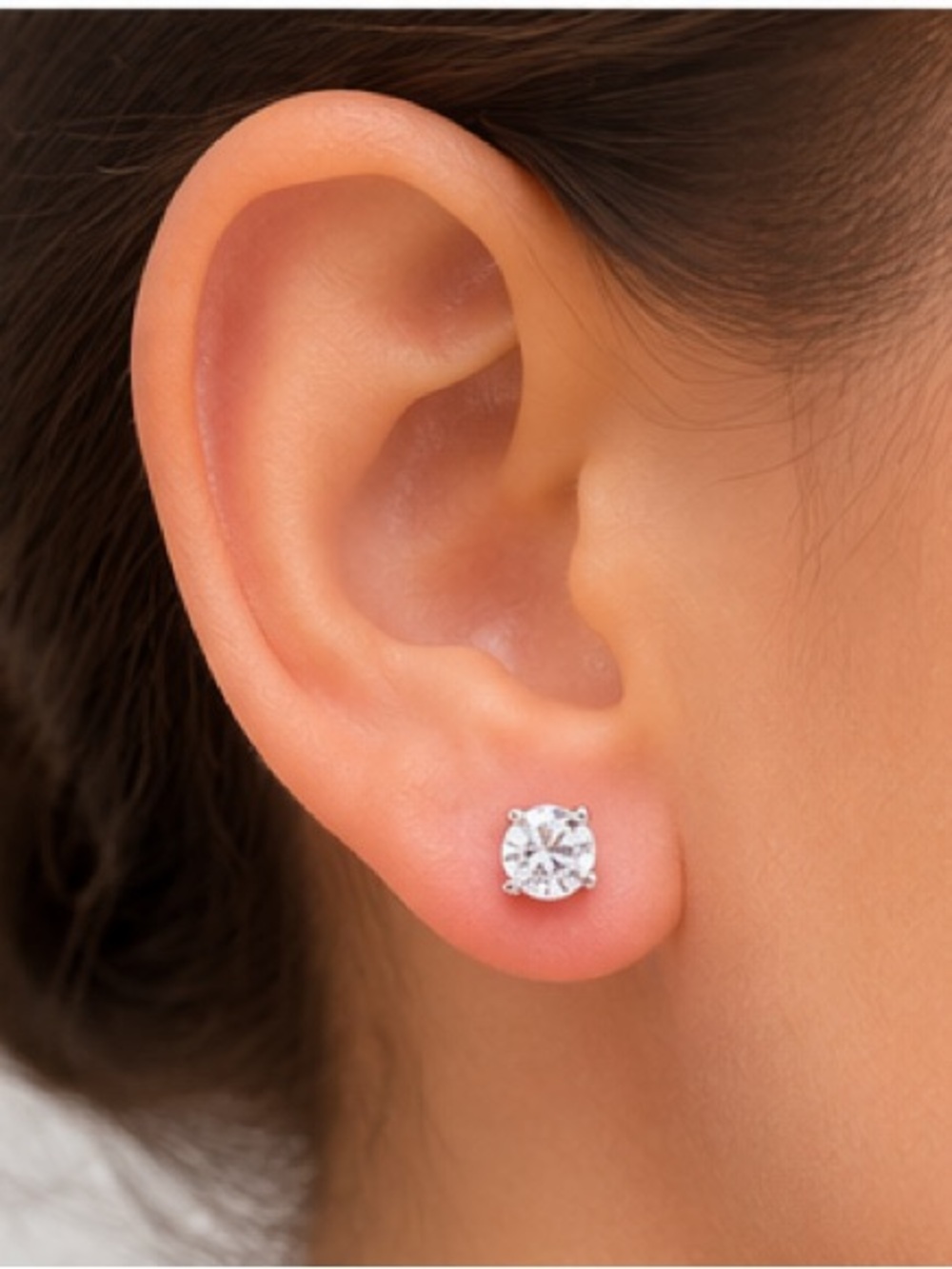 MIA SARINE Silver Plated Studs